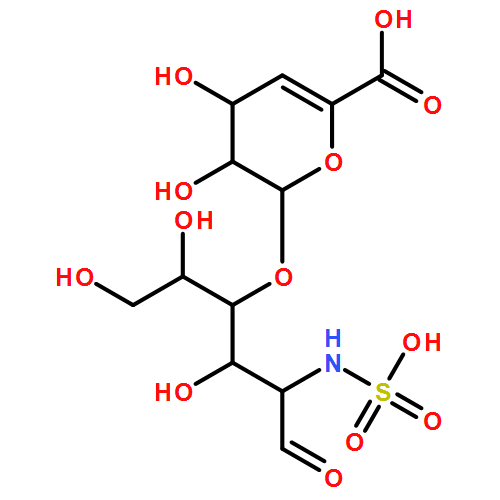 D-Glucose, 2-deoxy-4-O-(4-deoxy-α-L-threo-hex-4-enopyranuronosyl)-2-(sulfoamino)- 