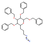 D-glycero-D-gulo-Nonitol, 4,8-anhydro-1-azido-1,2,3-trideoxy-5,6,7,9-tetrakis-O-(phenylmethyl)- 