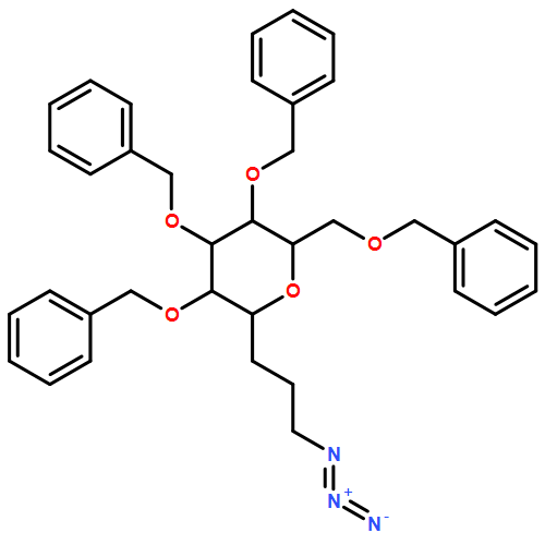 D-glycero-D-gulo-Nonitol, 4,8-anhydro-1-azido-1,2,3-trideoxy-5,6,7,9-tetrakis-O-(phenylmethyl)- 