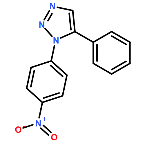 1H-1,2,3-Triazole, 1-(4-nitrophenyl)-5-phenyl- 