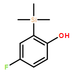 Phenol, 4-fluoro-2-(trimethylsilyl)- 