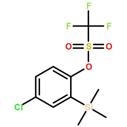 Methanesulfonic acid, 1,1,1-trifluoro-, 4-chloro-2-(trimethylsilyl)phenyl ester 