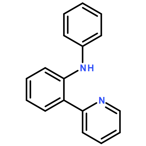 Benzenamine, N-phenyl-2-(2-pyridinyl)- 