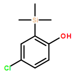 Phenol, 4-chloro-2-(trimethylsilyl)- 