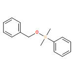 Benzene, [dimethyl(phenylmethoxy)silyl]- 