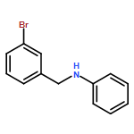 Benzenemethanamine, 3-bromo-N-phenyl- 