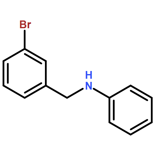 Benzenemethanamine, 3-bromo-N-phenyl- 