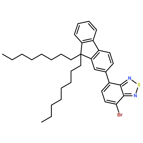 2,1,3-Benzothiadiazole, 4-bromo-7-(9,9-dioctyl-9H-fluoren-2-yl)- 