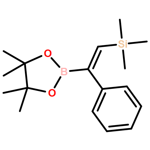 1,3,2-Dioxaborolane, 4,4,5,5-tetramethyl-2-[(1Z)-1-phenyl-2-(trimethylsilyl)ethenyl]- 