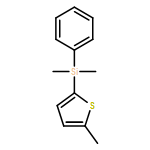 Thiophene, 2-(dimethylphenylsilyl)-5-methyl- 