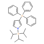 1H-Pyrrole, 3-(triphenylsilyl)-1-[tris(1-methylethyl)silyl]- 