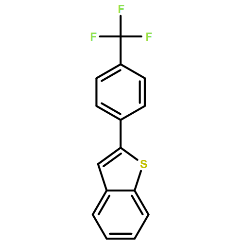 Benzo[b]thiophene, 2-[4-(trifluoromethyl)phenyl]- 