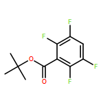 Benzoic acid, 2,3,5,6-tetrafluoro-, 1,1-dimethylethyl ester 