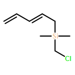 Silane, (chloromethyl)dimethyl(2E)-2,4-pentadien-1-yl- 