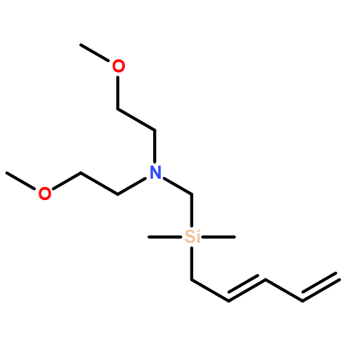 Ethanamine, N-[[dimethyl(2E)-2,4-pentadien-1-ylsilyl]methyl]-2-methoxy-N-(2-methoxyethyl)- 