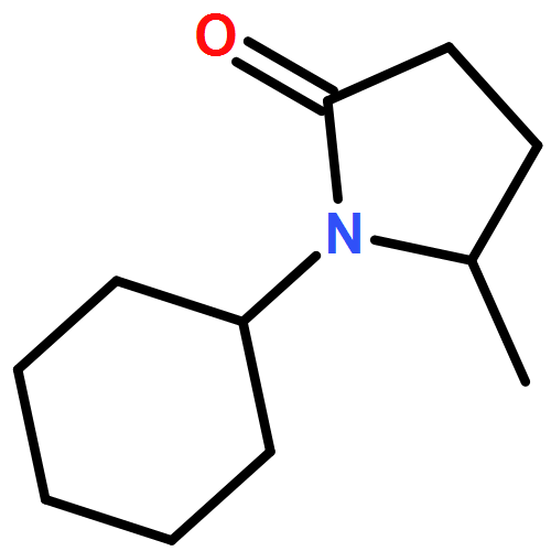 2-Pyrrolidinone, 1-cyclohexyl-5-methyl- 