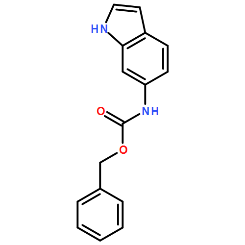 Carbamic acid, N-1H-indol-6-yl-, phenylmethyl ester 