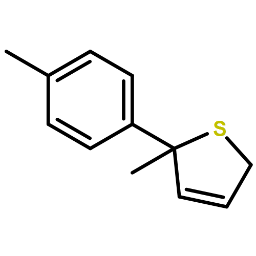 Thiophene, 2,5-dihydro-2-methyl-2-(4-methylphenyl)- 