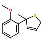 Thiophene, 2,5-dihydro-2-(2-methoxyphenyl)-2-methyl- 