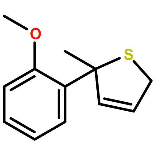 Thiophene, 2,5-dihydro-2-(2-methoxyphenyl)-2-methyl- 