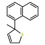 Thiophene, 2,5-dihydro-2-methyl-2-(1-naphthalenyl)- 