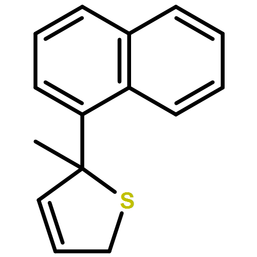 Thiophene, 2,5-dihydro-2-methyl-2-(1-naphthalenyl)- 