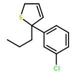 Thiophene, 2-(3-chlorophenyl)-2,5-dihydro-2-propyl-, (2R)- 