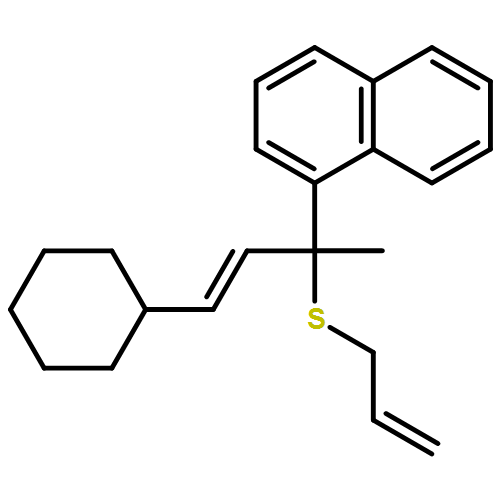 Naphthalene, 1-[(2E)-3-cyclohexyl-1-methyl-1-(2-propen-1-ylthio)-2-propen-1-yl]- 