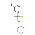 Benzenemethanethiol, α-[(1E)-2-cyclohexylethenyl]-3-methoxy-α-methyl- 