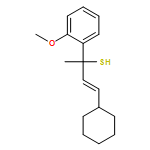 Benzenemethanethiol, α-[(1E)-2-cyclohexylethenyl]-2-methoxy-α-methyl- 