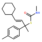 Carbamothioic acid, N-methyl-, S-[(1R,2E)-3-cyclohexyl-1-methyl-1-(4-methylphenyl)-2-propen-1-yl] ester 