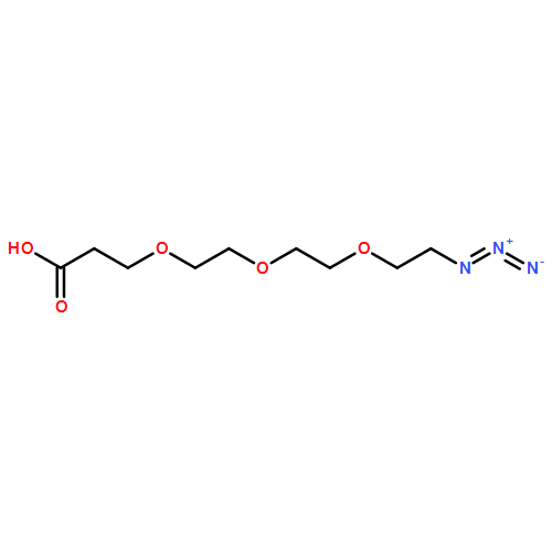 Propanoic acid, 3-[2-[2-(2-azidoethoxy)ethoxy]ethoxy]- 