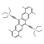 Pentacene, 1,4,8,11-tetramethyl-6,13-bis[2-(triethylsilyl)ethynyl]- 