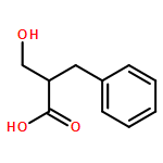 Benzenepropanoic acid, α-(hydroxymethyl)- 