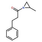 1-Propanone, 1-(2-methyl-1-aziridinyl)-3-phenyl- 