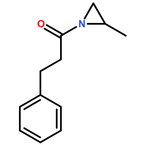 1-Propanone, 1-(2-methyl-1-aziridinyl)-3-phenyl- 