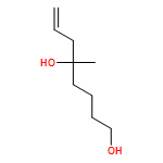 7-Octene-1,5-diol, 5-methyl- 