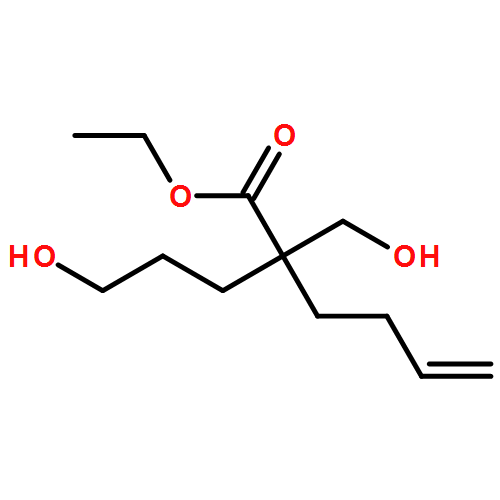 5-Hexenoic acid, 2-(hydroxymethyl)-2-(3-hydroxypropyl)-, ethyl ester 