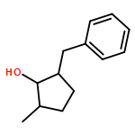 Cyclopentanol, 2-methyl-5-(phenylmethyl)- 