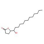 2(3H)-Furanone, dihydro-5-[(1S)-1-hydroxytridecyl]-, (5S)- 