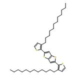 Thieno[3,2-b]thiophene, 2,5-bis(3-dodecyl-2-thienyl)- 