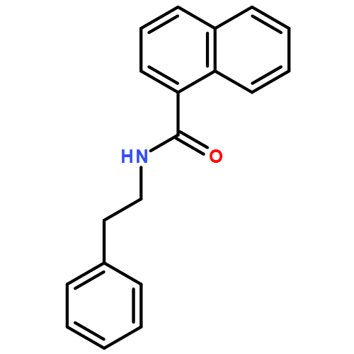 1-Naphthalenecarboxamide, N-(2-phenylethyl)- 