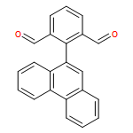 1,3-Benzenedicarboxaldehyde, 2-(9-phenanthrenyl)- 