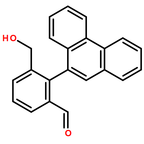 Benzaldehyde, 3-(hydroxymethyl)-2-(9-phenanthrenyl)- 