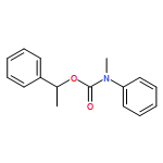 Carbamic acid, N-methyl-N-phenyl-, (1R)-1-phenylethyl ester 