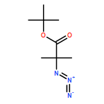 Propanoic acid, 2-azido-2-methyl-, 1,1-dimethylethyl ester 