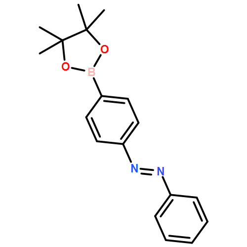 Diazene, 1-phenyl-2-[4-(4,4,5,5-tetramethyl-1,3,2-dioxaborolan-2-yl)phenyl]-, (1E)- 