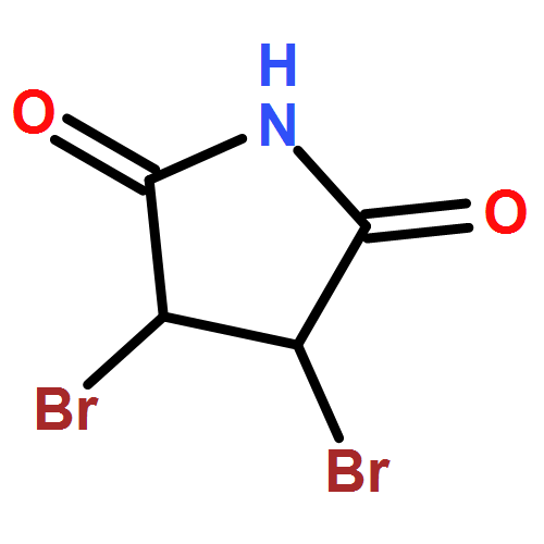 2,5-Pyrrolidinedione, 3,4-dibromo-, (3R,4R)-rel- 