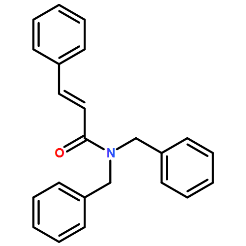 2-Propenamide, 3-phenyl-N,N-bis(phenylmethyl)-, (2E)- 