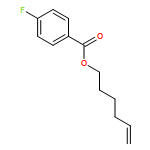 Benzoic acid, 4-fluoro-, 5-hexen-1-yl ester 